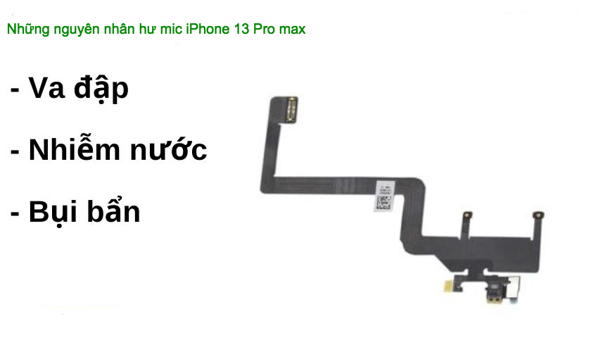 mic iPhone 13 Pro Max