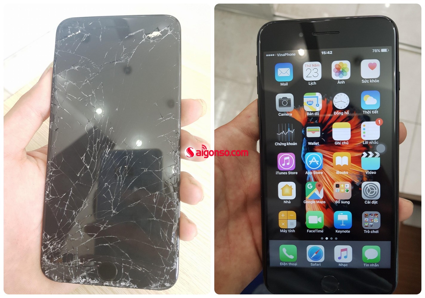 thay screen iphone 7 Plus đích thị thegioididong