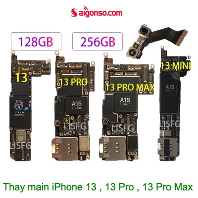 Thay mainboard iPhone 13 , 13 Pro , 13 Pro Max