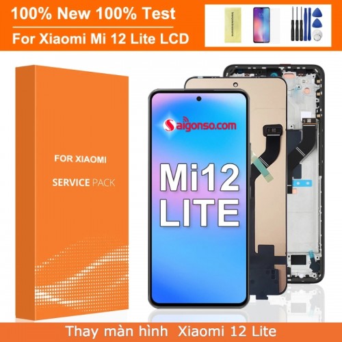 Thay Màn Hình Xiaomi 12 Lite Chính Hãng , Giá Rẻ Tại Tp.Hcm