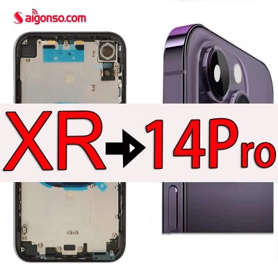 Độ vỏ iPhone Xr lên iPhone 14 Pro