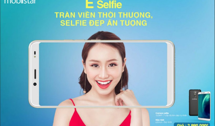 Mobiistar E-selfie điện thoại chuyên selfie ra mắt với giá chưa đến 3 triệu