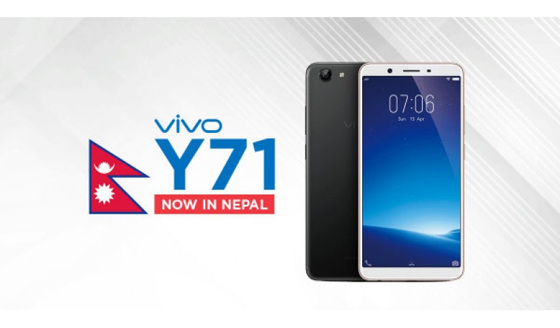 Vivo Y71 mang màn hình 18:9 lên smartphone giá rẻ