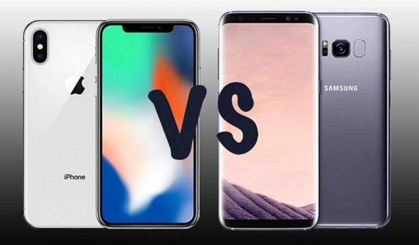 iPhone X và Samsung Galaxy S8, chiếc smartphone nào đẹp hơn?