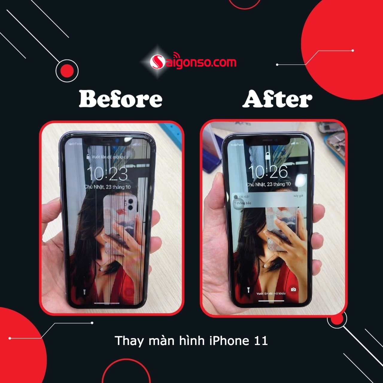 Sửa Màn Hình Iphone 11 Pro Max Bị Sọc Bao Nhiêu Tiền