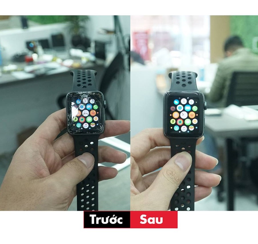 thay cảm ứng apple watch series 5 44mm giá rẻ tại tín long mobile