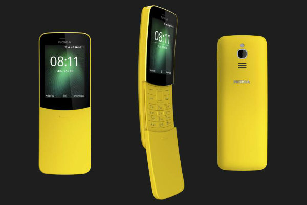Lạ Mắt Với Màu Vàng Rực Của Chiếc Điện Thoại Nokia 8810 2018