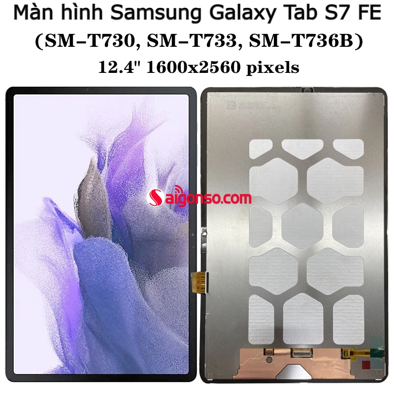 Thay màn hình Samsung Tab S7 Fe chính hãng