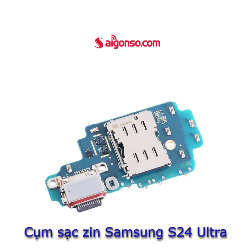Thay chân sạc Samsung S24 Ultra