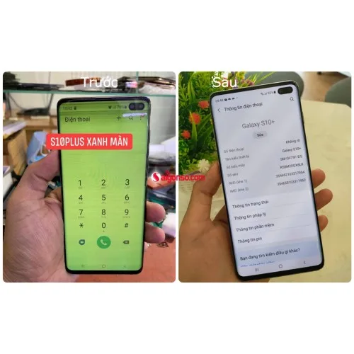 Ép cổ cáp màn hình Samsung S10 Plus