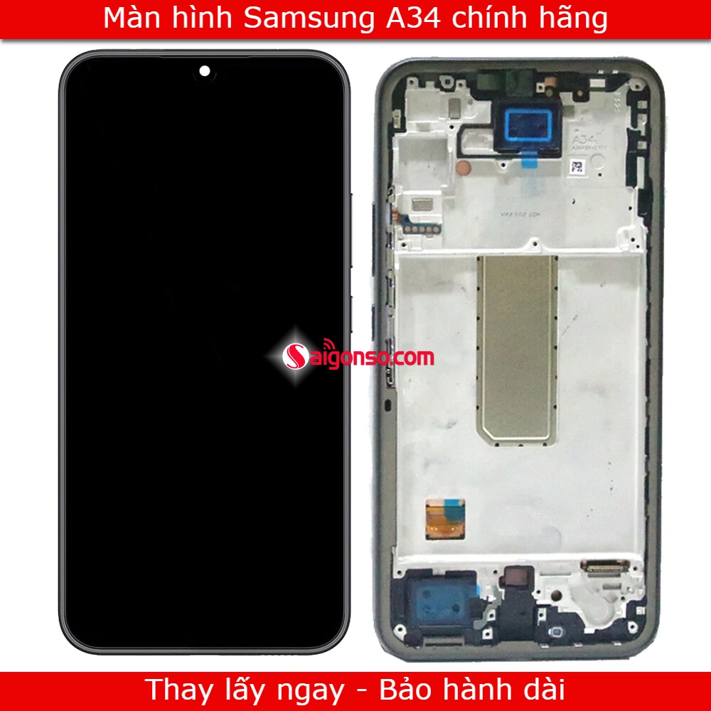 Thay màn hình Samsung A34