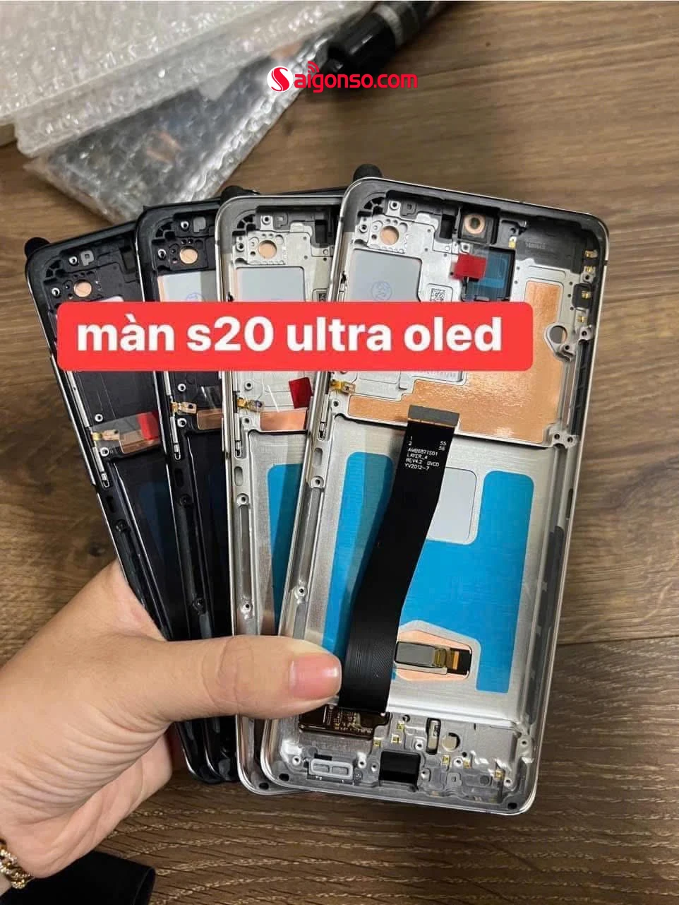Thay màn hình Samsung S20 Ultra