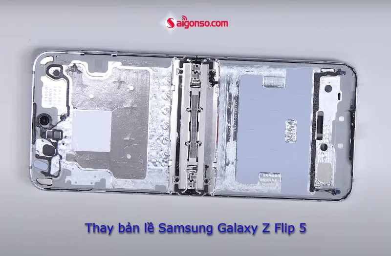 Thay bản lề Samsung Z Flip 5