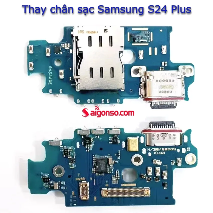 Thay chân sạc Samsung S24 Plus