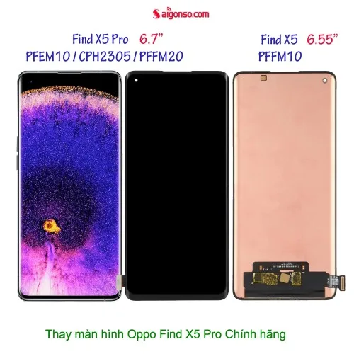 Thay màn hình Oppo Find X5 Pro