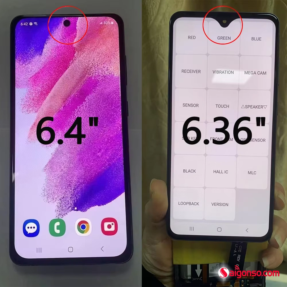 Thay màn hình Samsung S21 FE