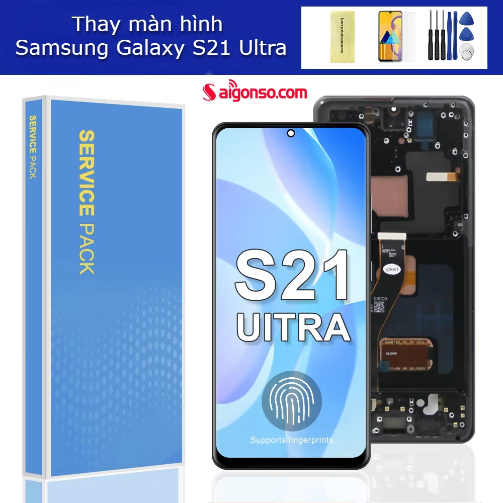 Thay màn hình Samsung S21 Ultra chính hãng