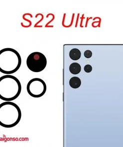 Thay mặt kính camera Samsung S22 , S22+ , S22 Ultra
