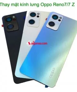 Thay mặt kính sau lưng Oppo Reno7/7 Z