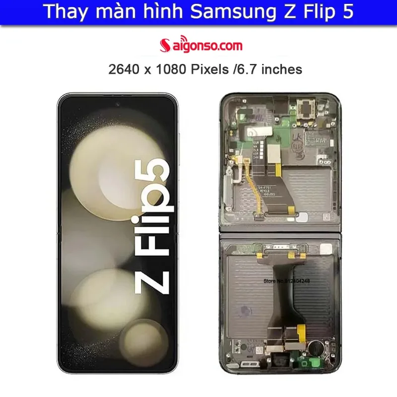Thay màn hình chính Samsung Z Flip 5 