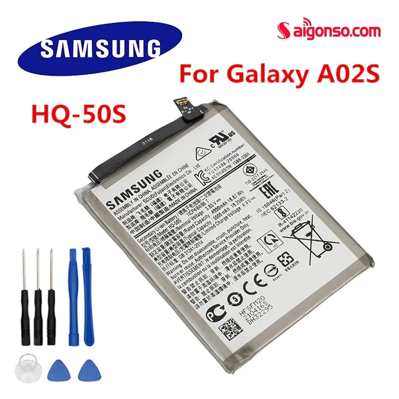 Thay pin Samsung Galaxy A02s