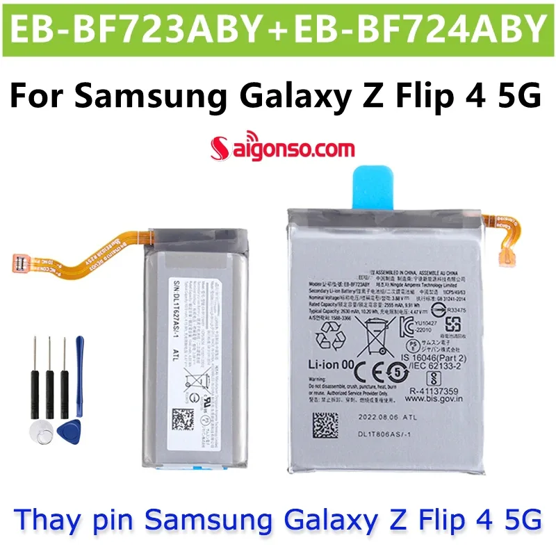 Thay pin Samsung Z Flip 4