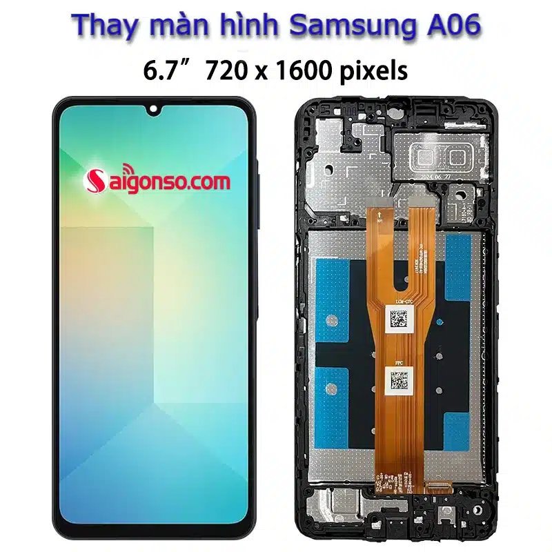 Thay màn hình Samsung Galaxy A06