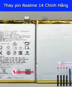 Thay pin Realme 14