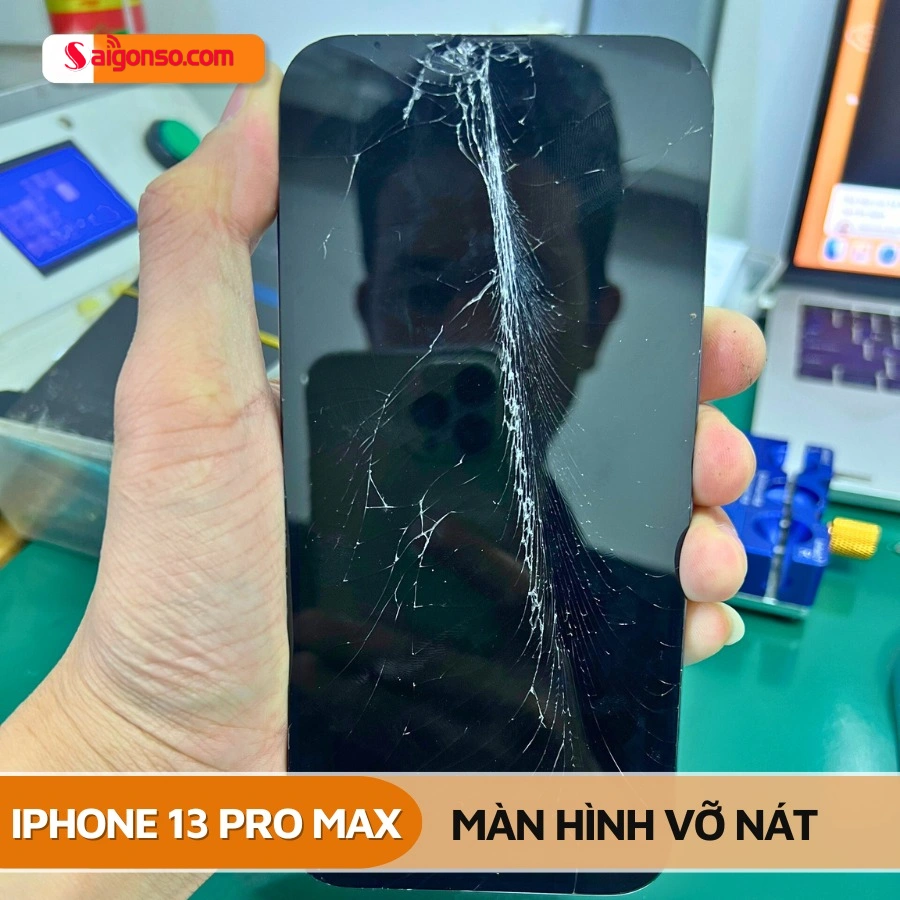 iPhone 13 Pro Max bị vỡ màn hình