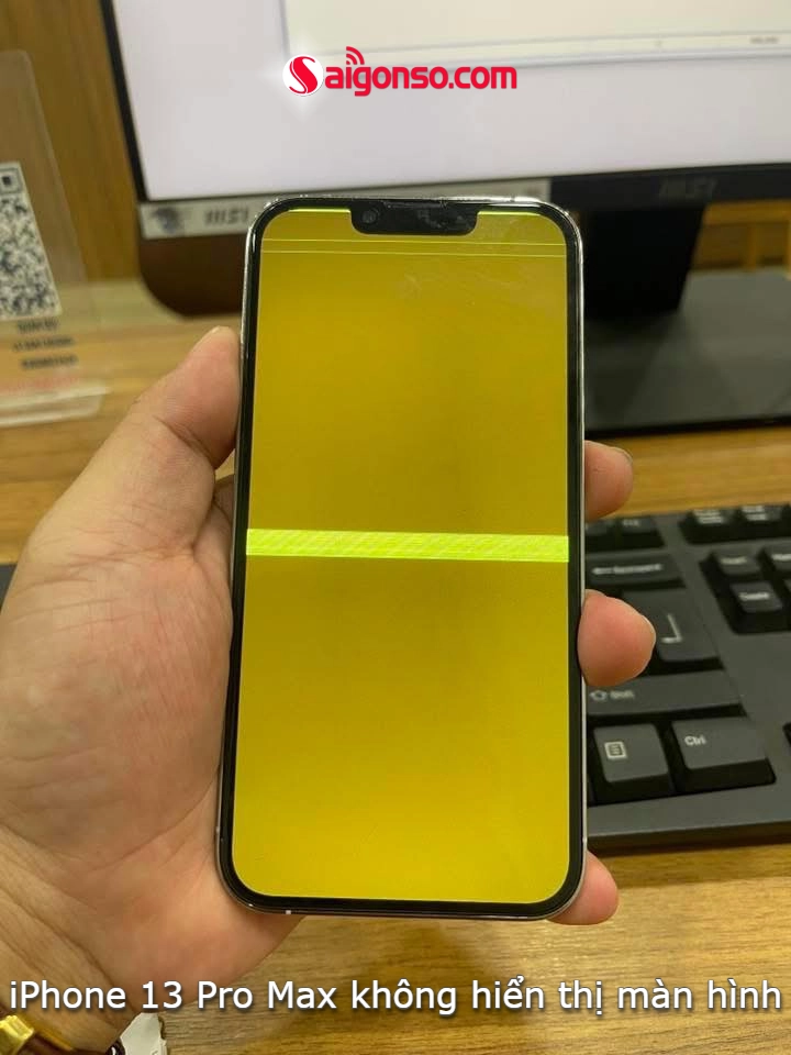 iPhone 13 Pro Max không hiển thị màn hình