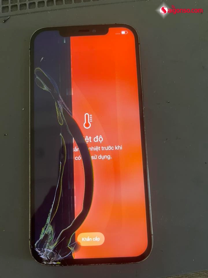 iPhone 12 Pro Max bị bể màn hình