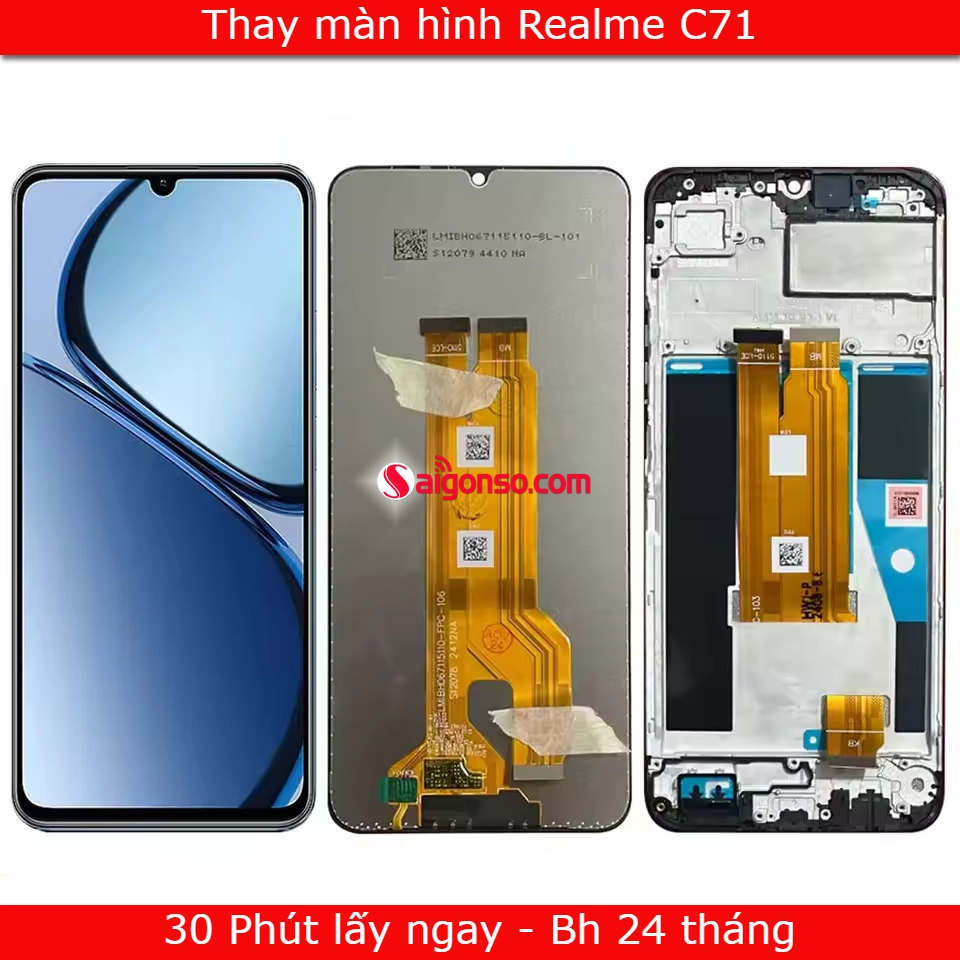 Thay màn hình Realme C71