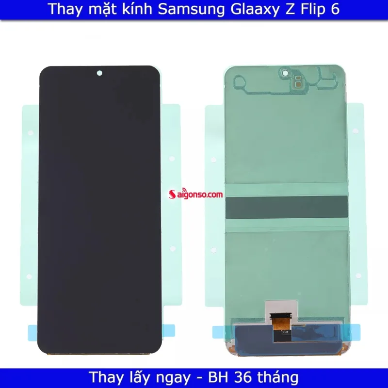 Thay mặt kính Samsung Z Flip 6