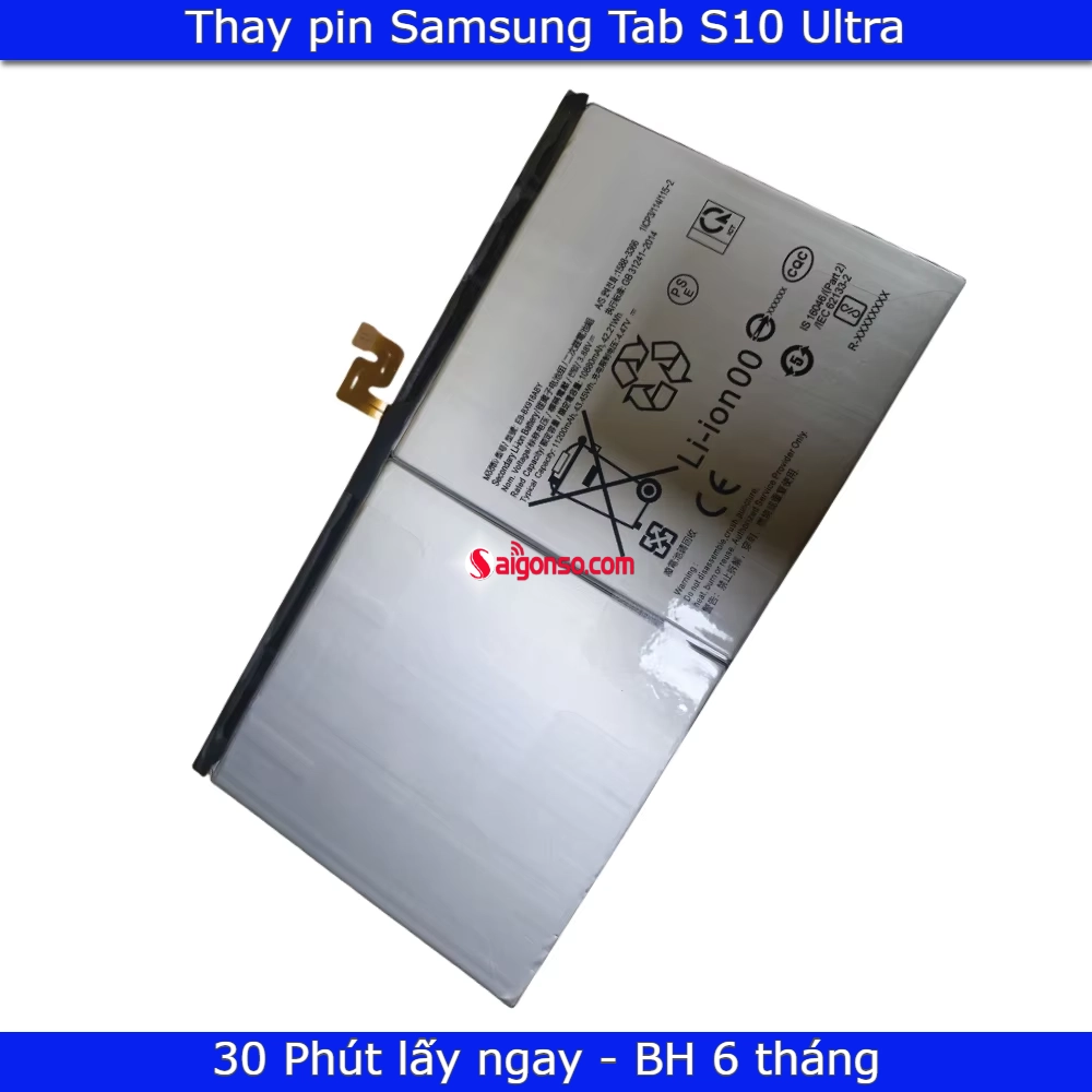 Thay pin Samsung Tab S10 Ultra