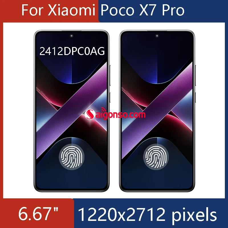 Thay màn hình Xiaomi Poco X7 Pro