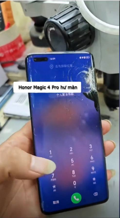 Honor Magic 4 Pro hư màn hình