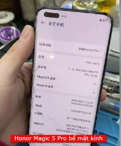 Thay mặt kính Honor Magic 5 Pro