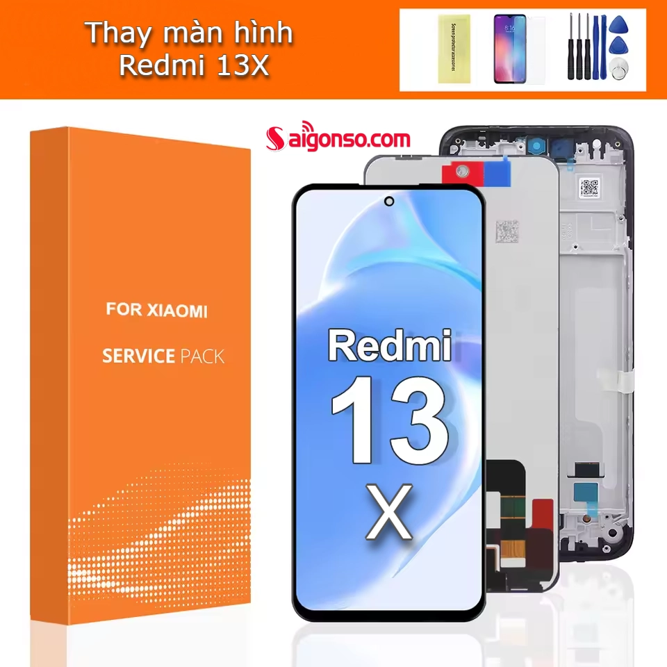 Thay màn hình Xiaomi Redmi 13x