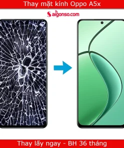 Thay mặt kính Oppo A5x