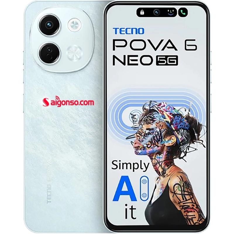Thay mặt kính Tecno Pova 6 Neo