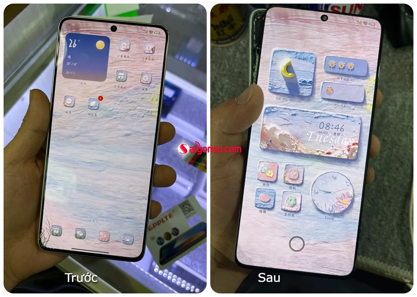 Thay mặt kính Xiaomi Poco X7 Pro