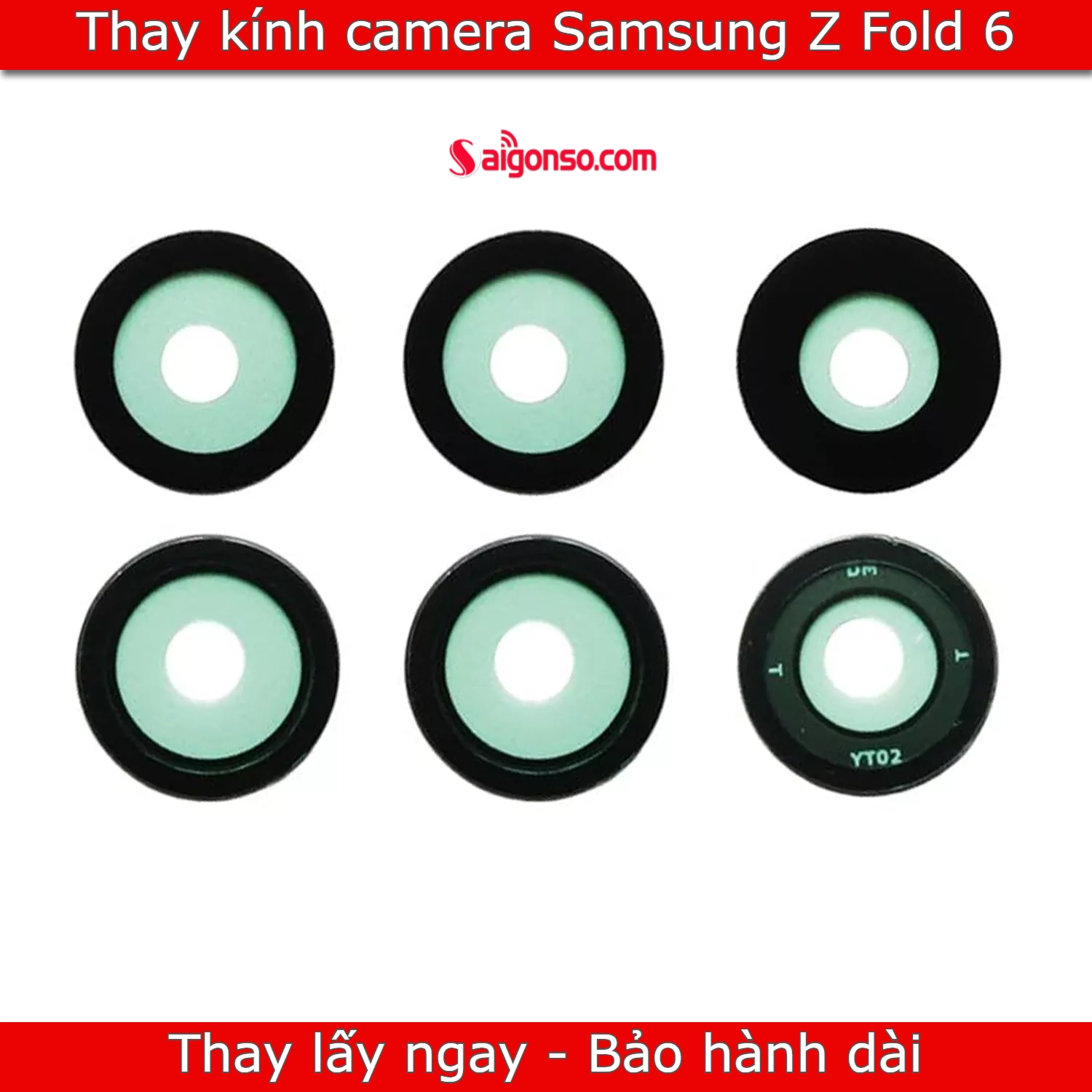 Thay kính camera Samsung Z Fold 6