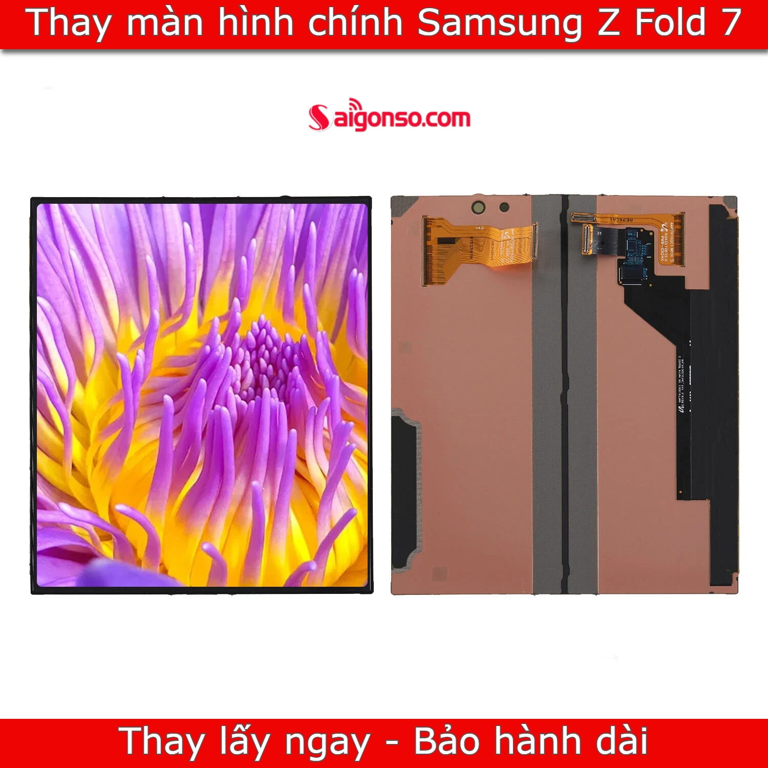 Thay màn hình Samsung Z Fold 7