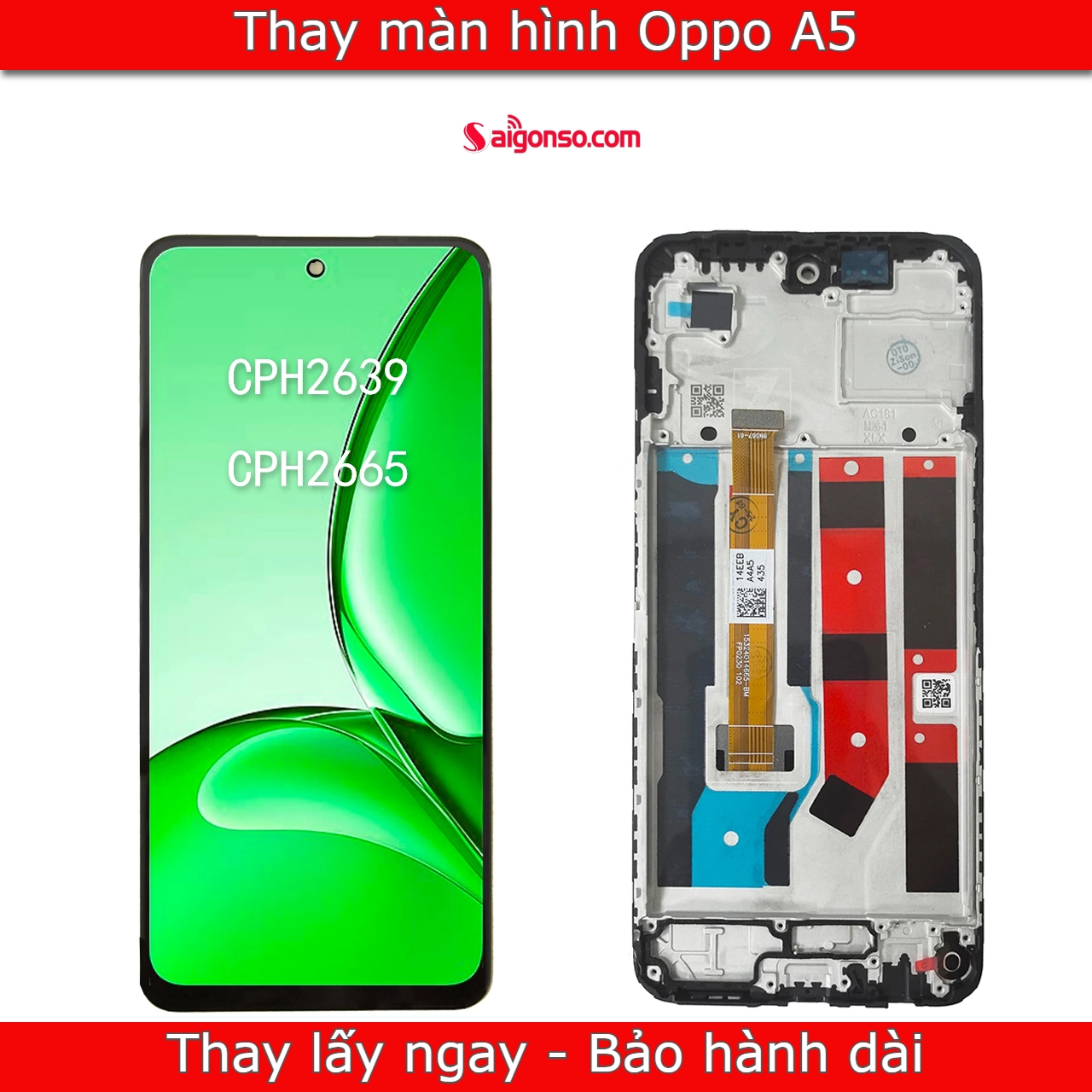 Thay màn hình Oppo A5