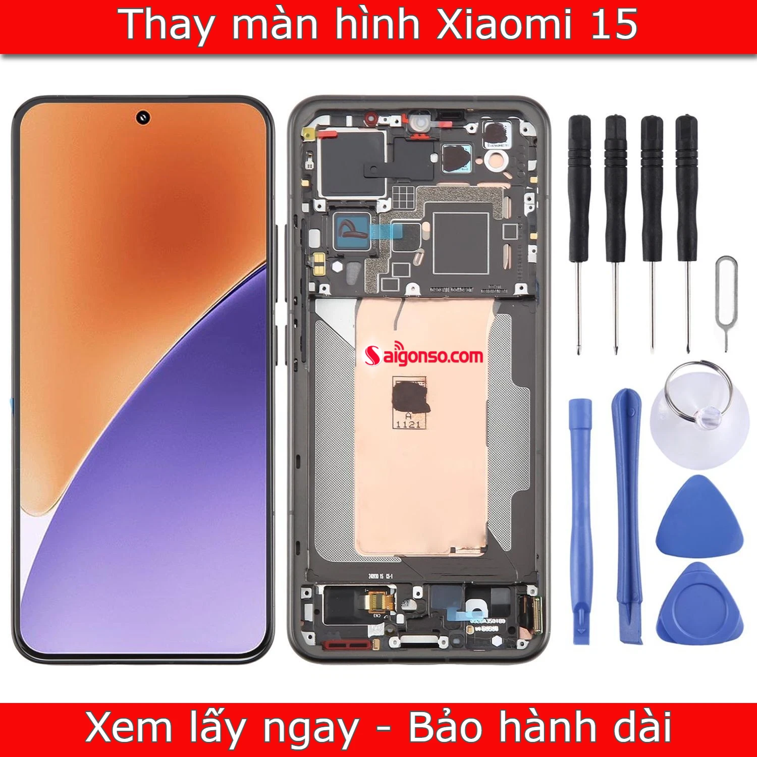 Thay màn hình Xiaomi 15