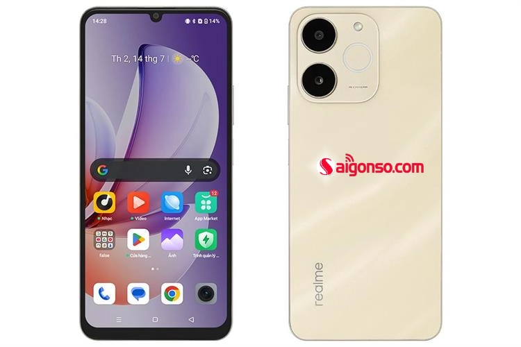 Thay mặt kính Realme Note 70