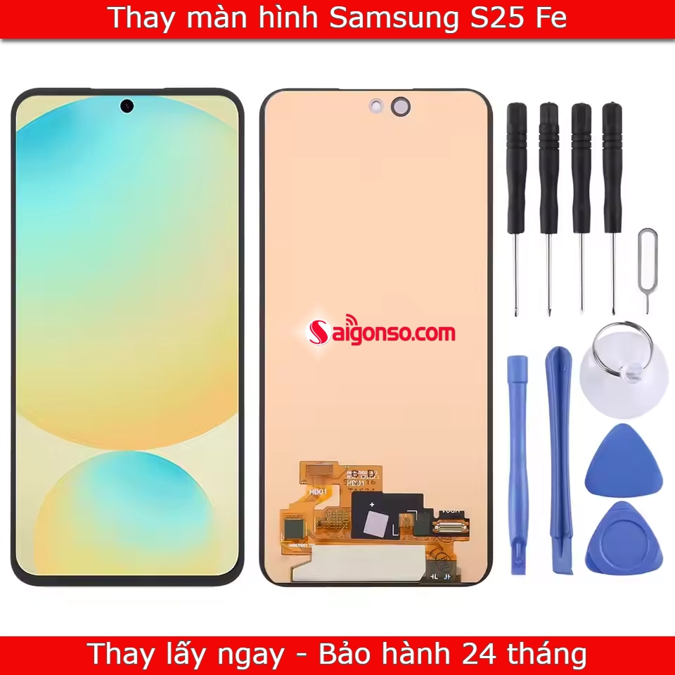 Thay màn hình Samsung S25 Fe