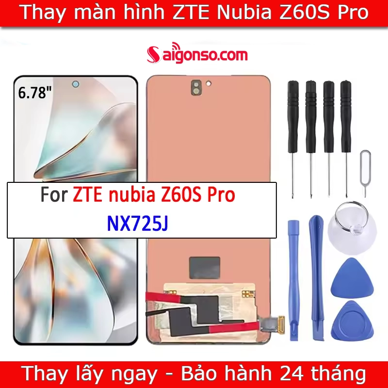 Thay màn hình ZTE Nubia Z60S Pro