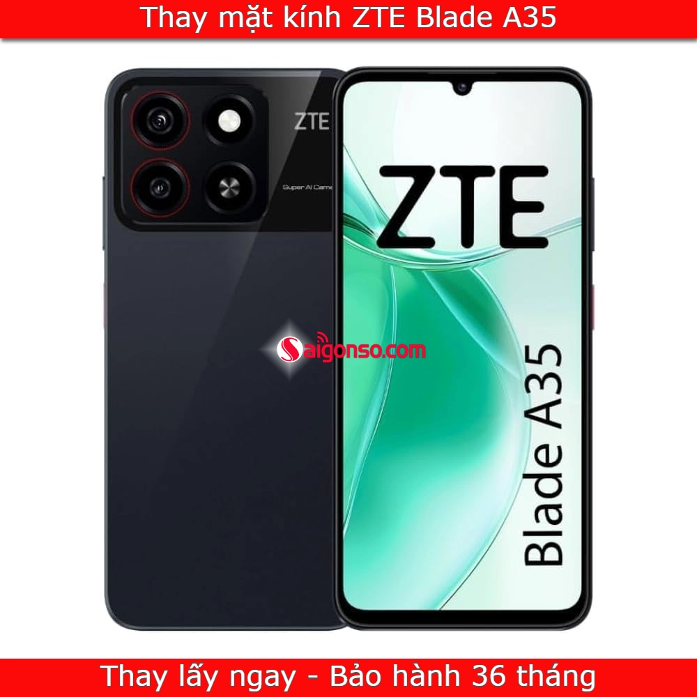 Thay mặt kính ZTE Blade A35