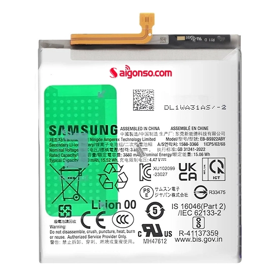 Thay pin Samsung S25 Fe
